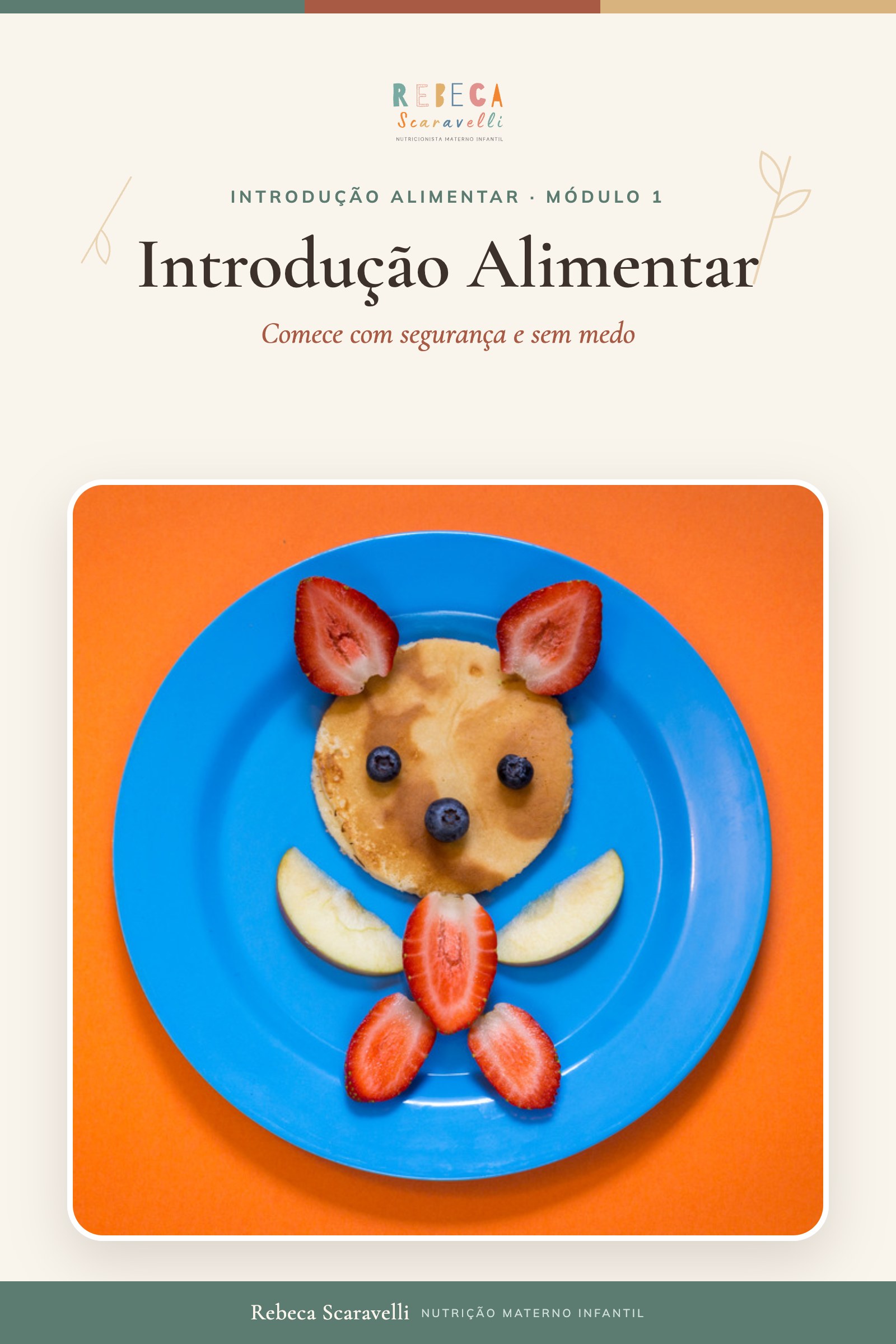 Capa do e-book Introdução Alimentar