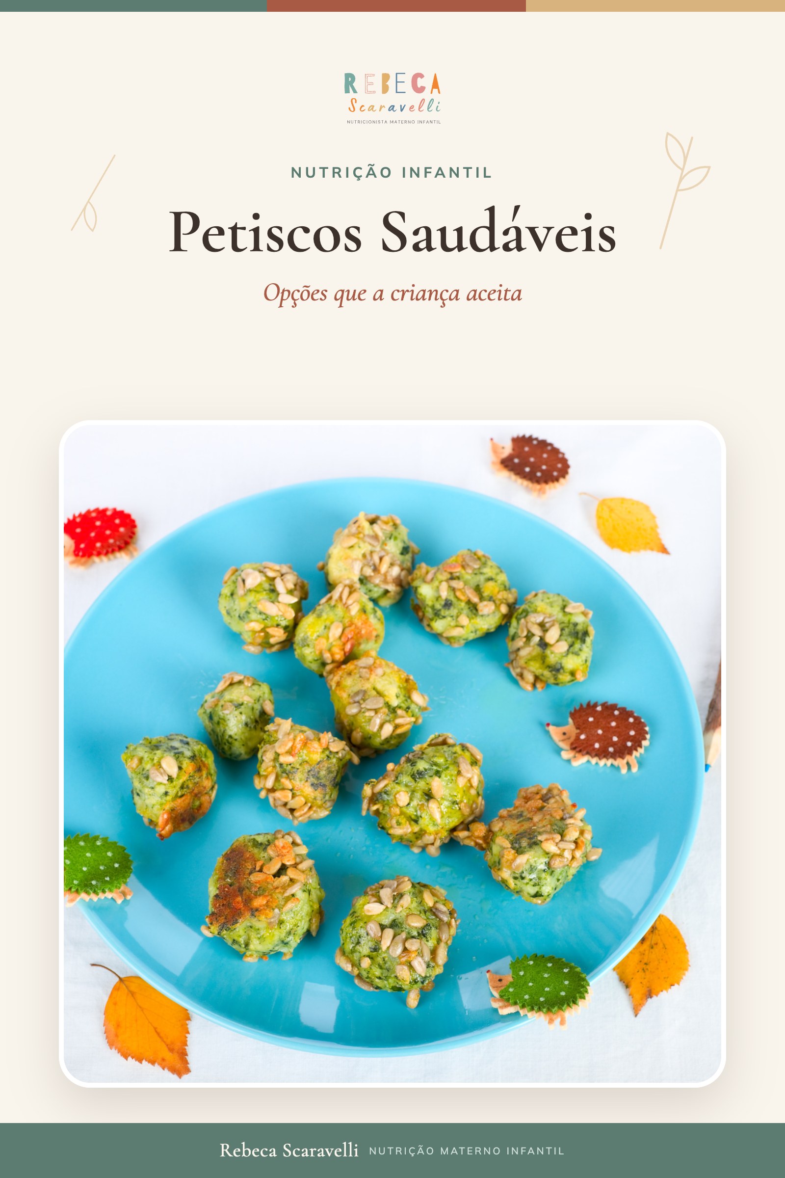 Capa do e-book Petiscos Saudáveis