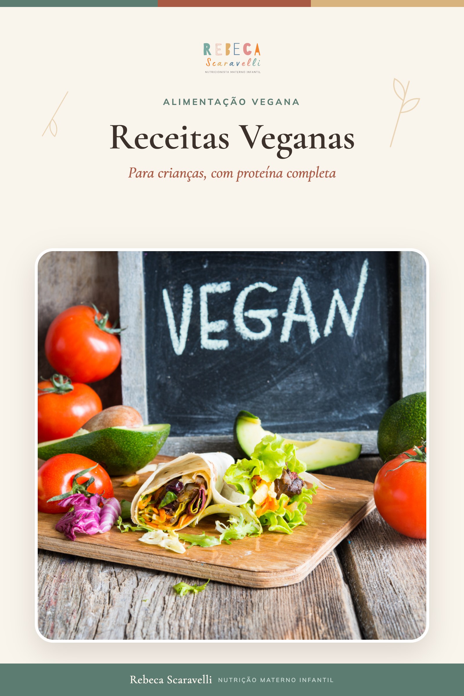 Capa do e-book Receitas Veganas